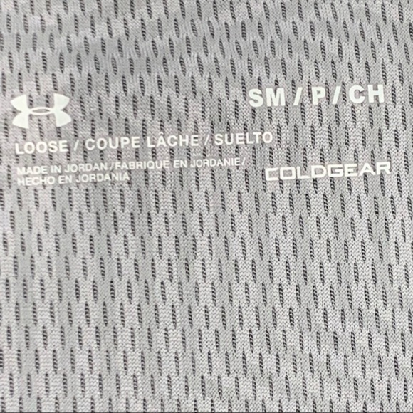 Under Armour Womens ColdGear Infrared LS Sweatshirt Gray 1325612 Small - Picture 8 of 11